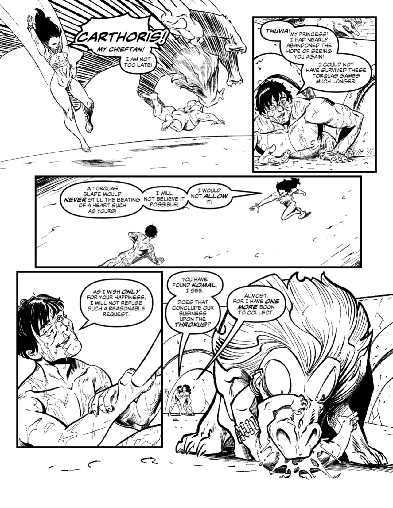 [Mick Beyers] Queen Of Mars Presents: Death and Throxus (ENG)