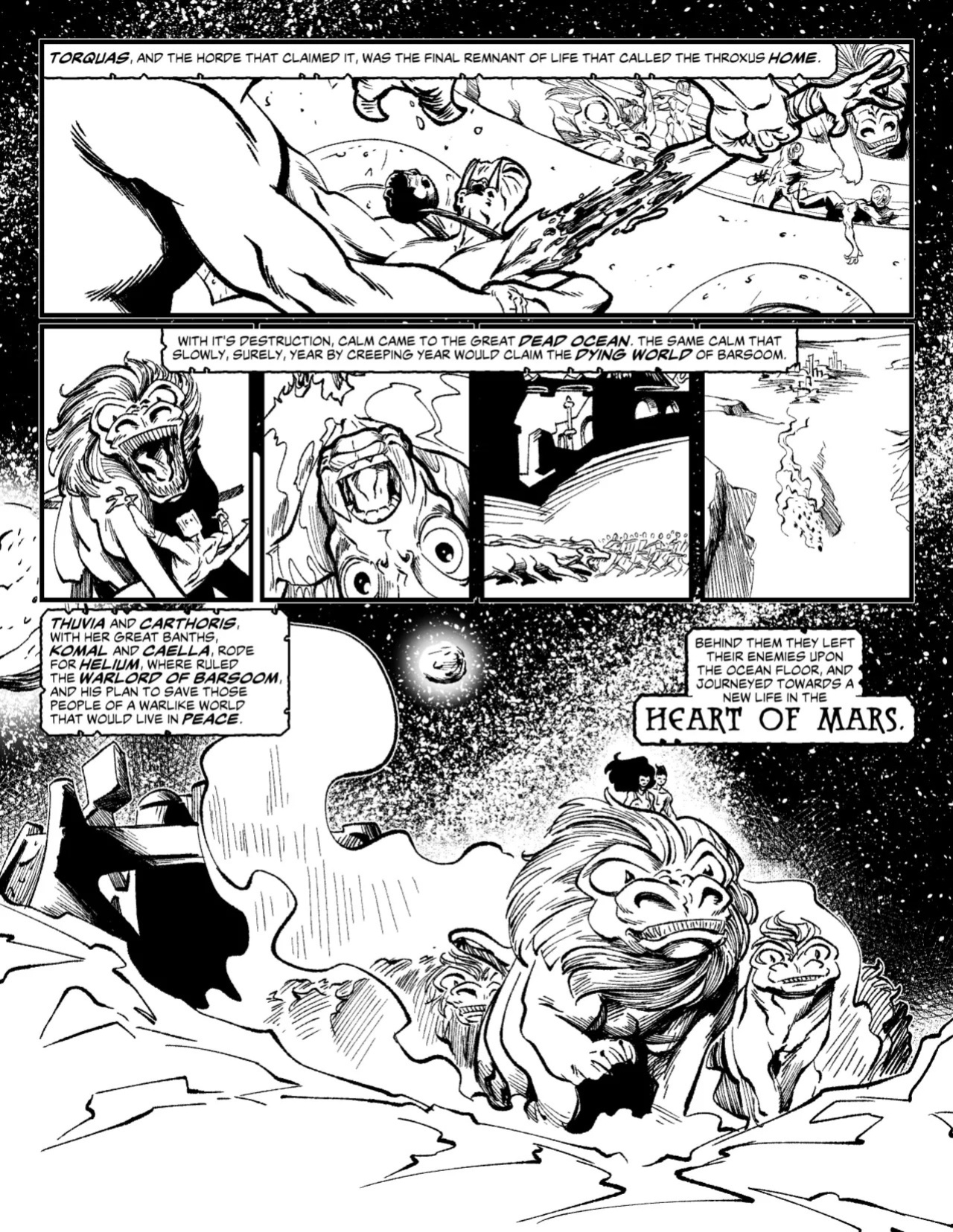 [Mick Beyers] Queen Of Mars Presents: Death and Throxus (ENG)
