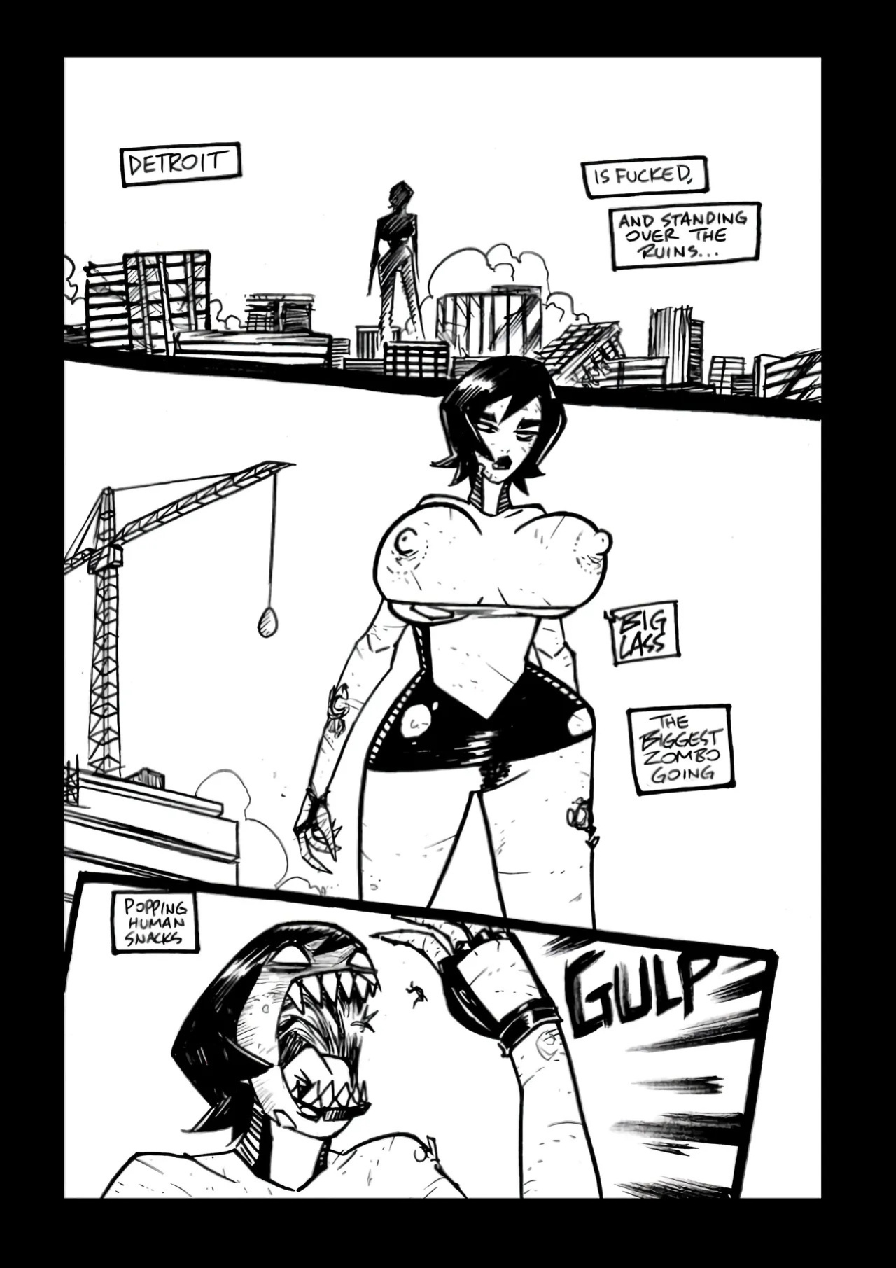 [Boo RudeToons] Big Guns vs Mighty Zombies (ENG)