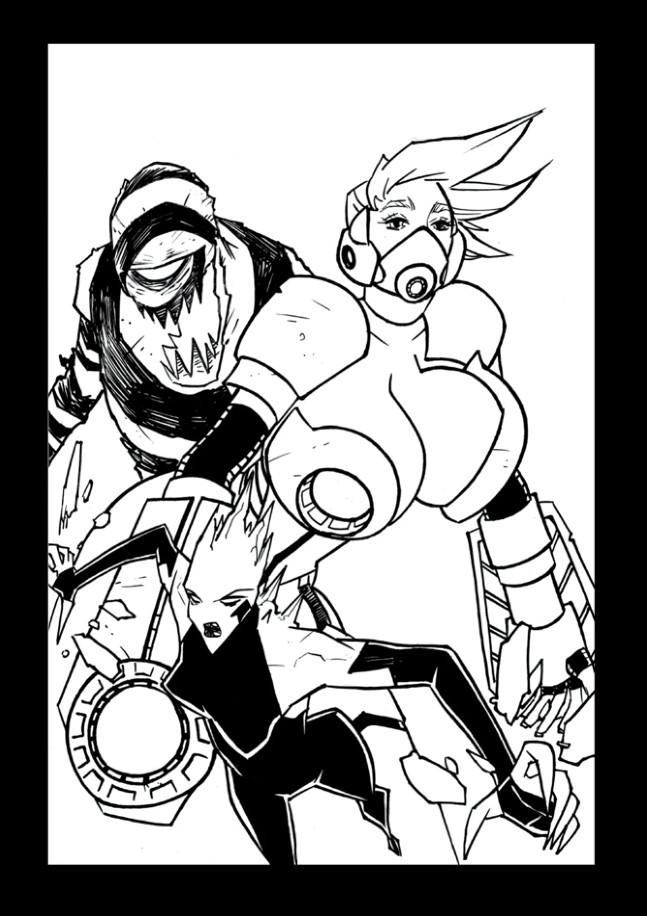 [Boo RudeToons] Big Guns vs Mighty Zombies (ENG)