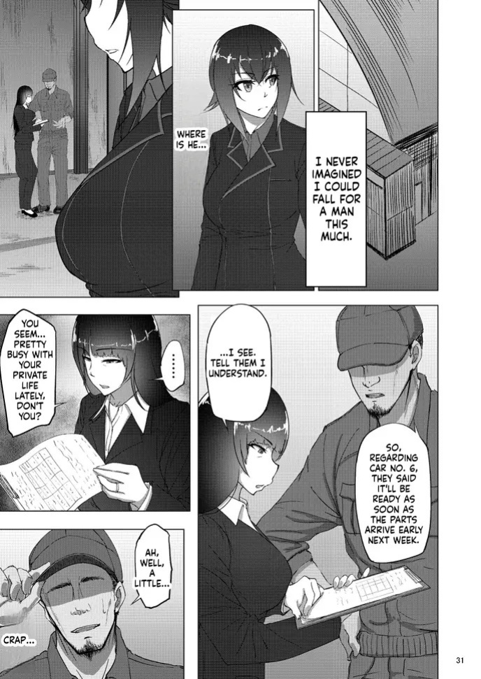 [Sobabu (Rasson)] Nishizumi Maho's Forbidden Fruit - Part 1 (Girls und Panzer) [English] [Digital]