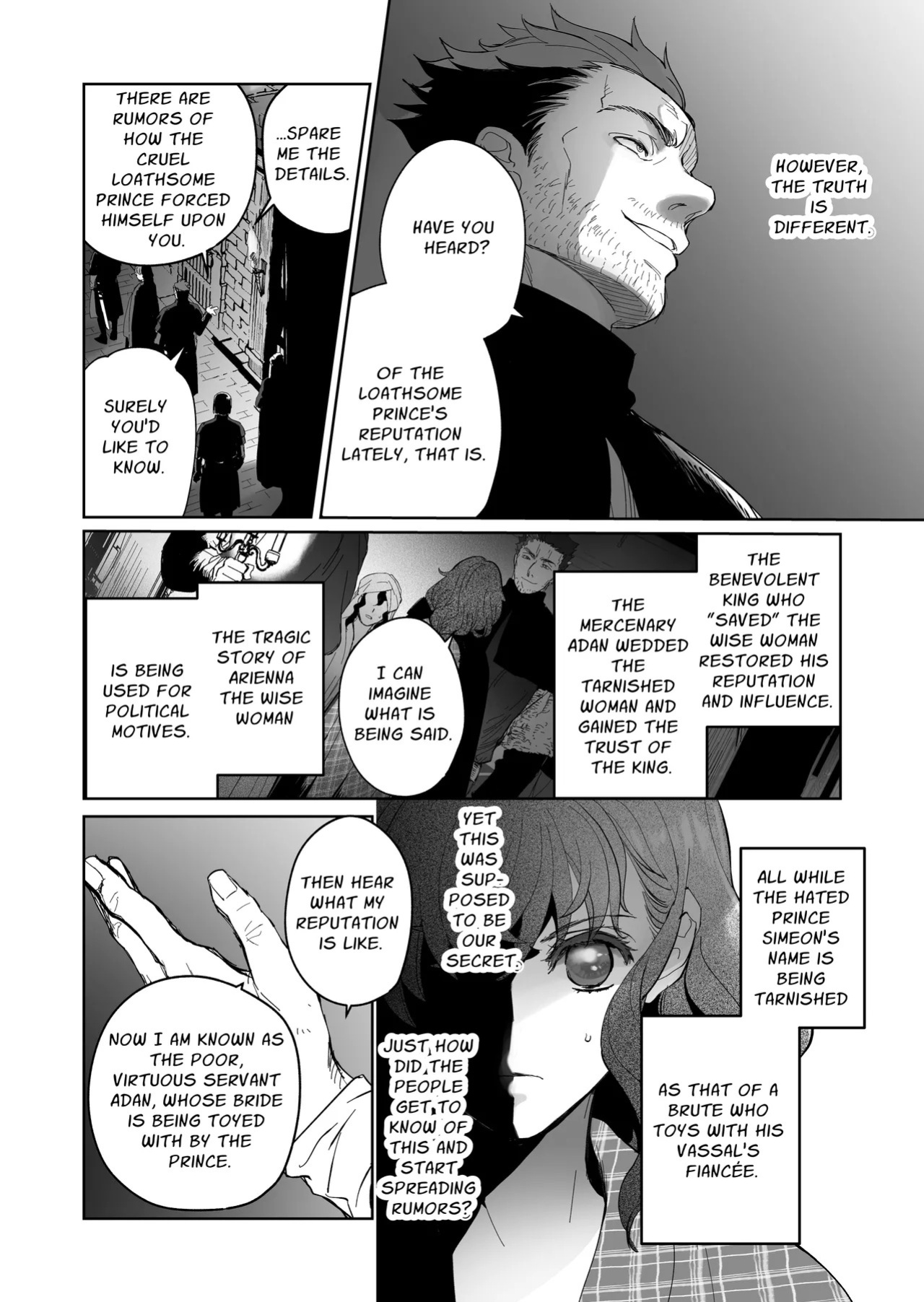 [Toko-ya (Kitoen)] Shikei Senkoku Sareta Kenjo ga Kiraware Ouji ni Dekiai Sarete, Shiawase ni Naru made no Monogatari Kouhen | The Condemned Wise Woman and The Loathsome Prince Who Adores Her 3