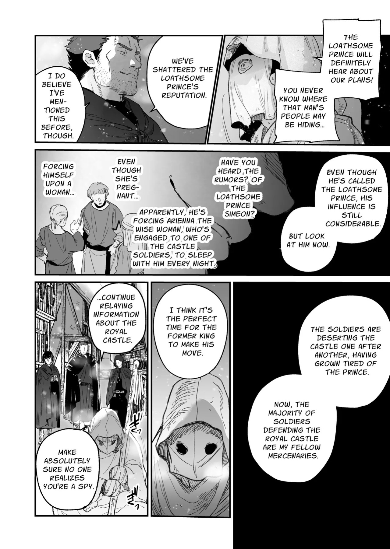 [Toko-ya (Kitoen)] Shikei Senkoku Sareta Kenjo ga Kiraware Ouji ni Dekiai Sarete, Shiawase ni Naru made no Monogatari Kouhen | The Condemned Wise Woman and The Loathsome Prince Who Adores Her 3