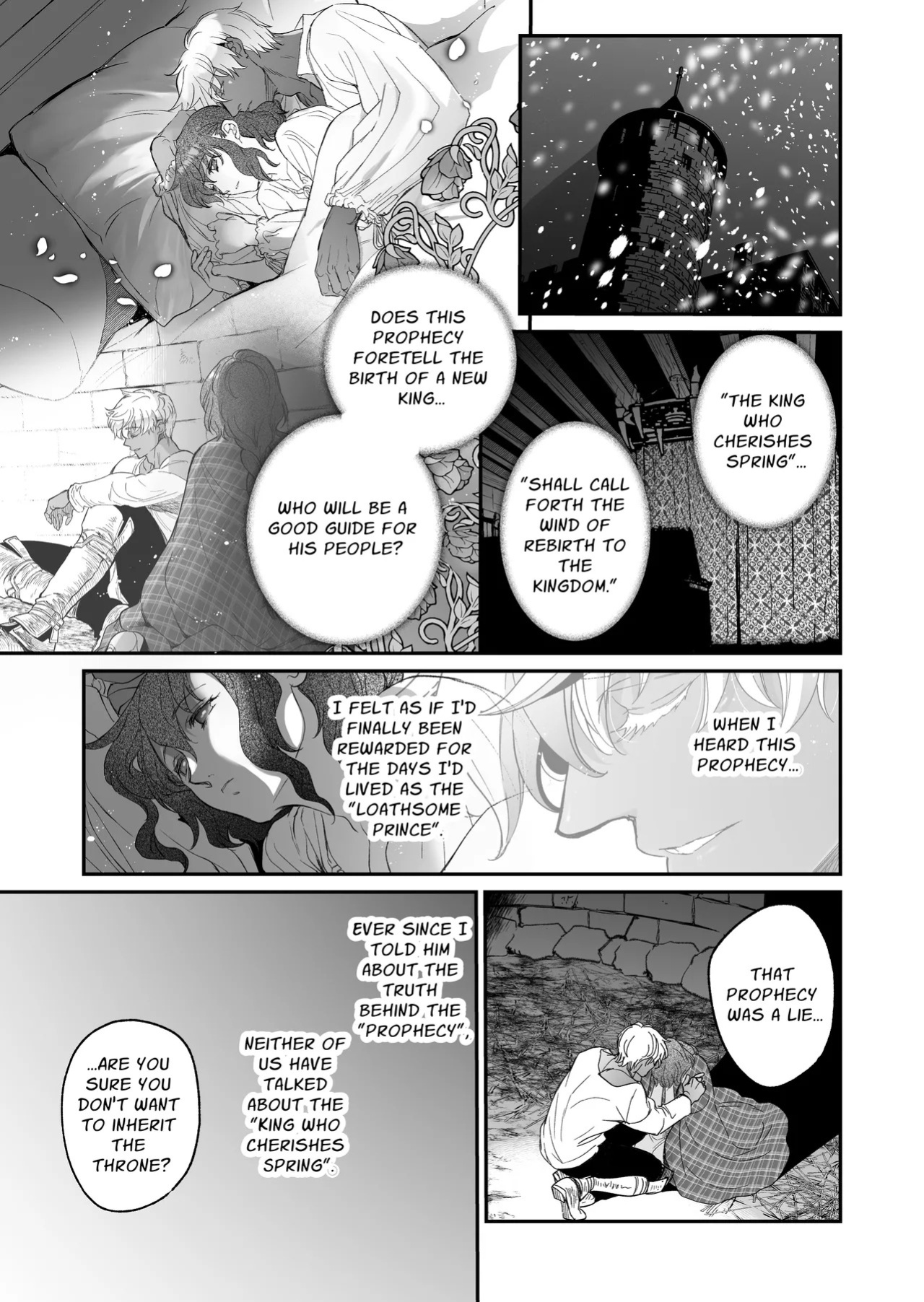 [Toko-ya (Kitoen)] Shikei Senkoku Sareta Kenjo ga Kiraware Ouji ni Dekiai Sarete, Shiawase ni Naru made no Monogatari Kouhen | The Condemned Wise Woman and The Loathsome Prince Who Adores Her 3