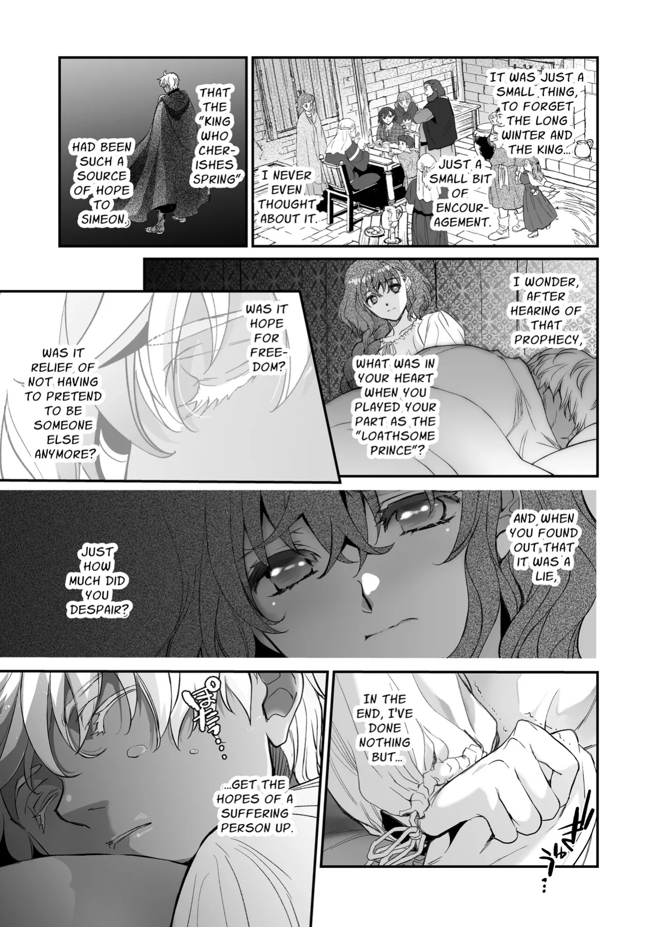 [Toko-ya (Kitoen)] Shikei Senkoku Sareta Kenjo ga Kiraware Ouji ni Dekiai Sarete, Shiawase ni Naru made no Monogatari Kouhen | The Condemned Wise Woman and The Loathsome Prince Who Adores Her 3