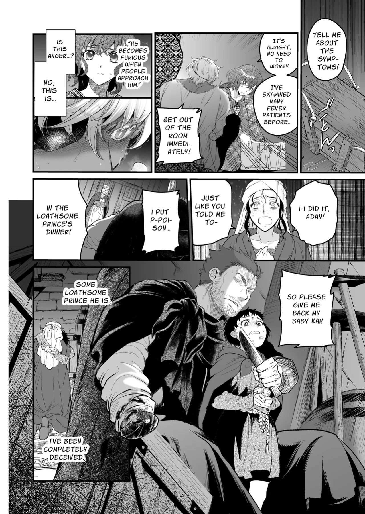 [Toko-ya (Kitoen)] Shikei Senkoku Sareta Kenjo ga Kiraware Ouji ni Dekiai Sarete, Shiawase ni Naru made no Monogatari Kouhen | The Condemned Wise Woman and The Loathsome Prince Who Adores Her 3