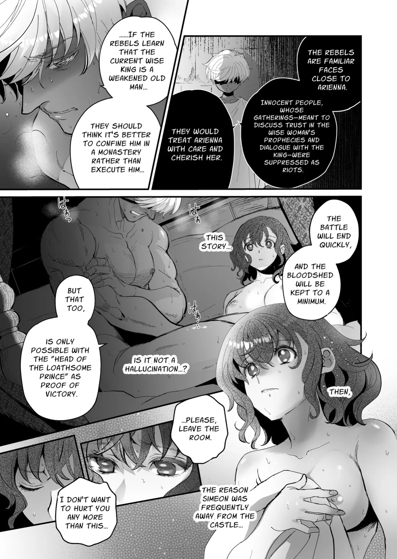[Toko-ya (Kitoen)] Shikei Senkoku Sareta Kenjo ga Kiraware Ouji ni Dekiai Sarete, Shiawase ni Naru made no Monogatari Kouhen | The Condemned Wise Woman and The Loathsome Prince Who Adores Her 3