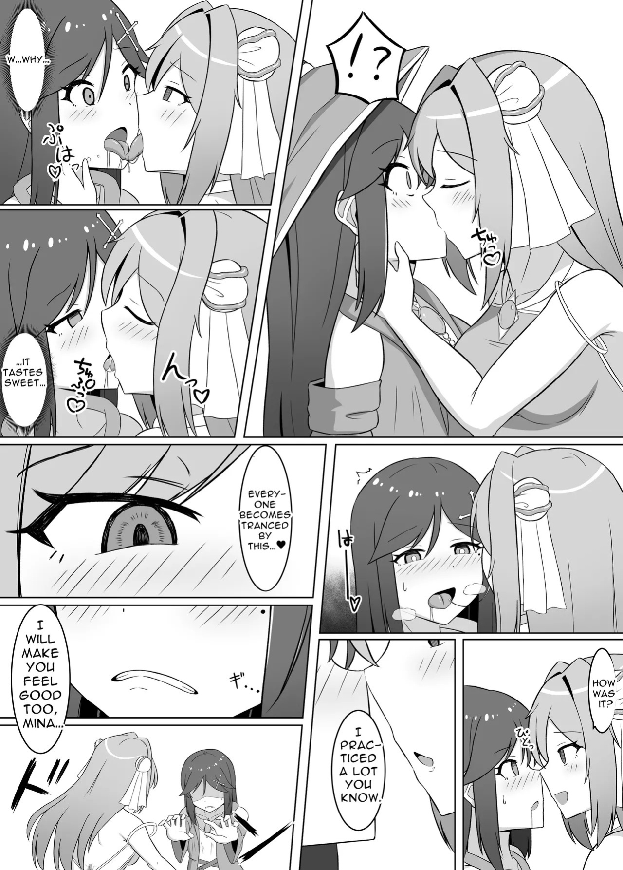 [Corruprotocol (EPLOOV)] Kuro ni Somaru Yuri 2 ~Alraune Ochi Shita Osananajimi ni Karada o Mushibamarete Iku Hanashi~ | Yuri Dyed in Black 2 ~The Story of a Childhood Friend Who Fell to an Alraune and Is Now Being Consumed by Her~ [English] [Dere Translat
