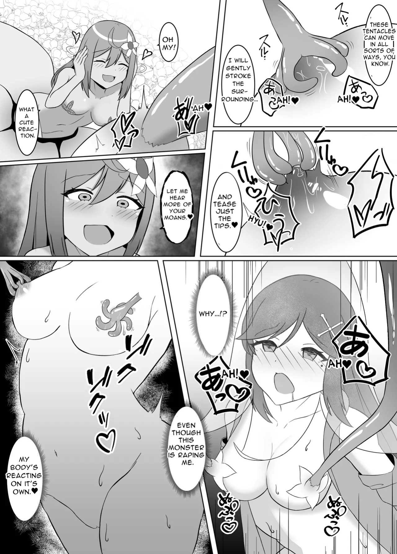 [Corruprotocol (EPLOOV)] Kuro ni Somaru Yuri 2 ~Alraune Ochi Shita Osananajimi ni Karada o Mushibamarete Iku Hanashi~ | Yuri Dyed in Black 2 ~The Story of a Childhood Friend Who Fell to an Alraune and Is Now Being Consumed by Her~ [English] [Dere Translat