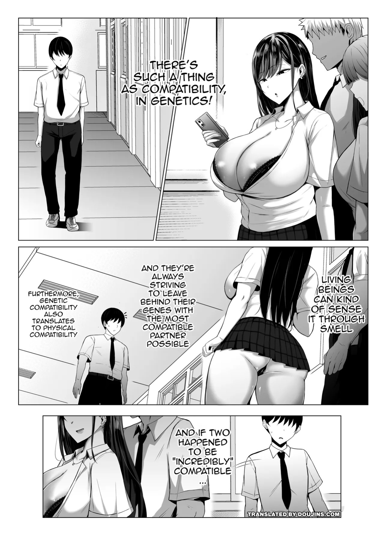 [Joucho Antei (Joucho)] Gal to Otaku no Idenshi Aishou Batsugun H | [Joucho Antei (Joucho)] Gal to Otaku no Idenshi Aishou Batsugun H [English] {Doujins.com}