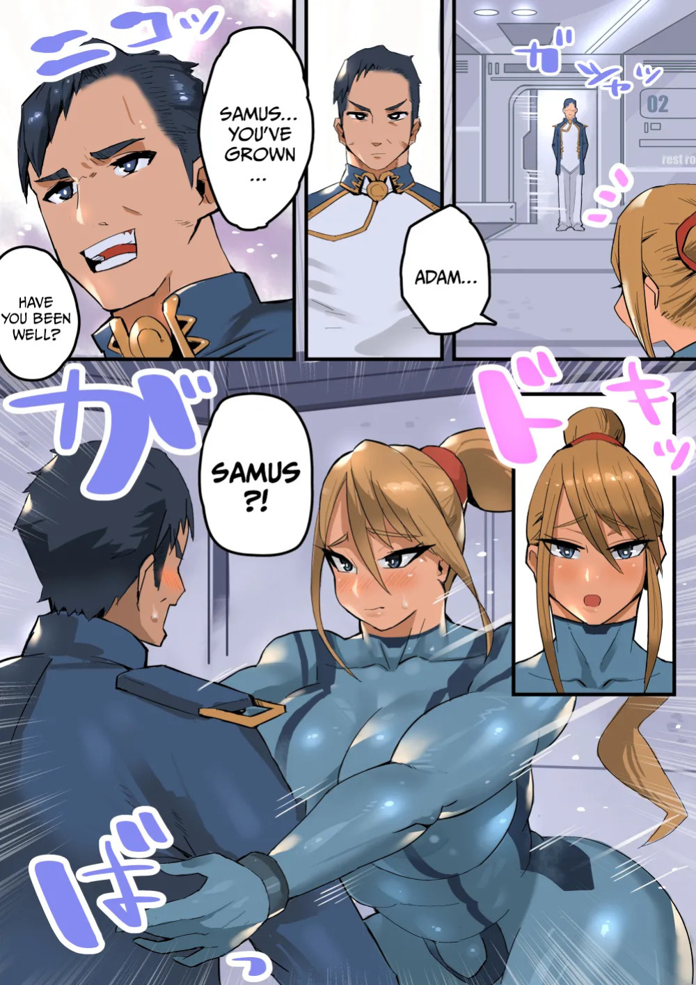 [36p] Bakunyuu de Kyojiri no Buka to Icha Love | Lewd Love With My Underling With Huge Boobs and Ass (Metroid) [English] {Doujins.com}