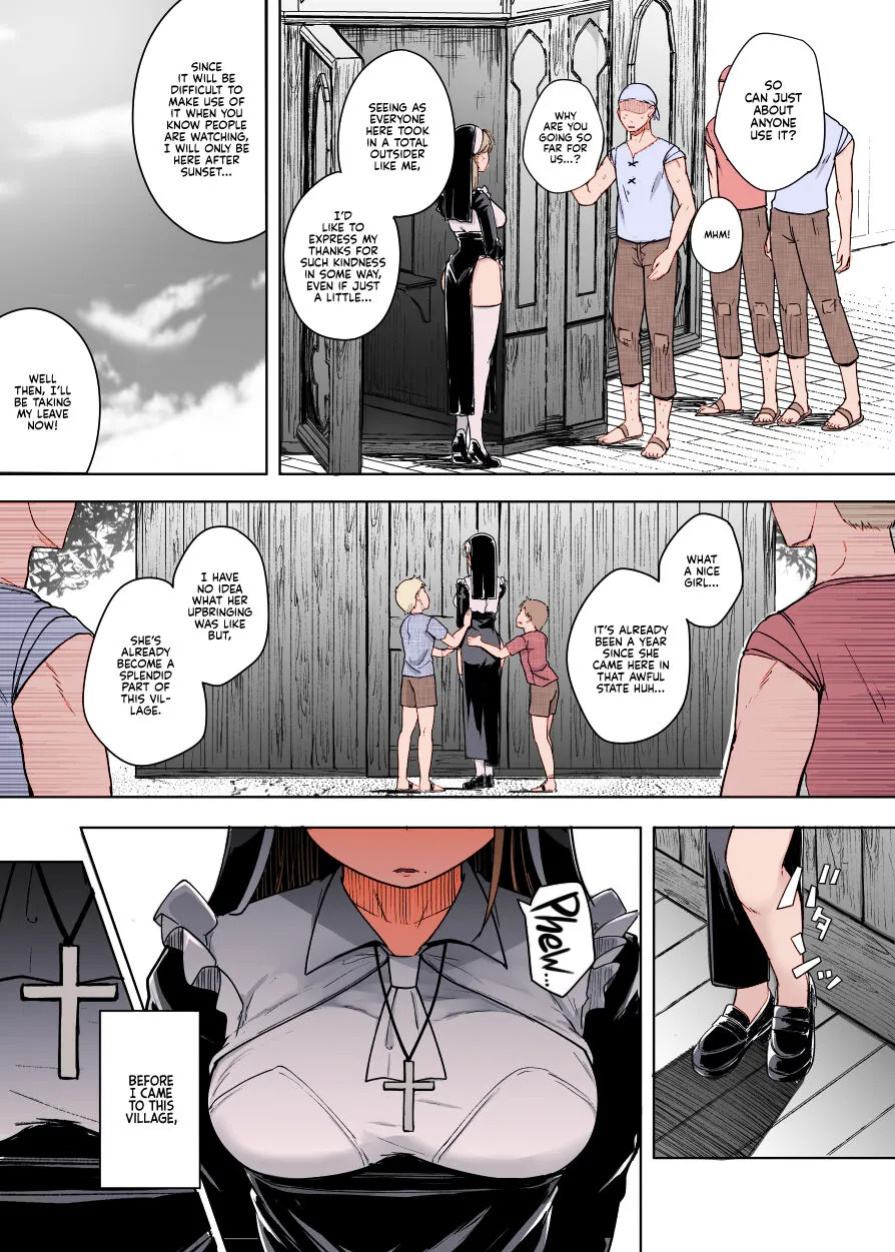 [Jikahatsudensho (flanvia)] Zange Ana | Confession Hole [English] [Kyuume] [crudeacolyte] [Colorized] [Digital]