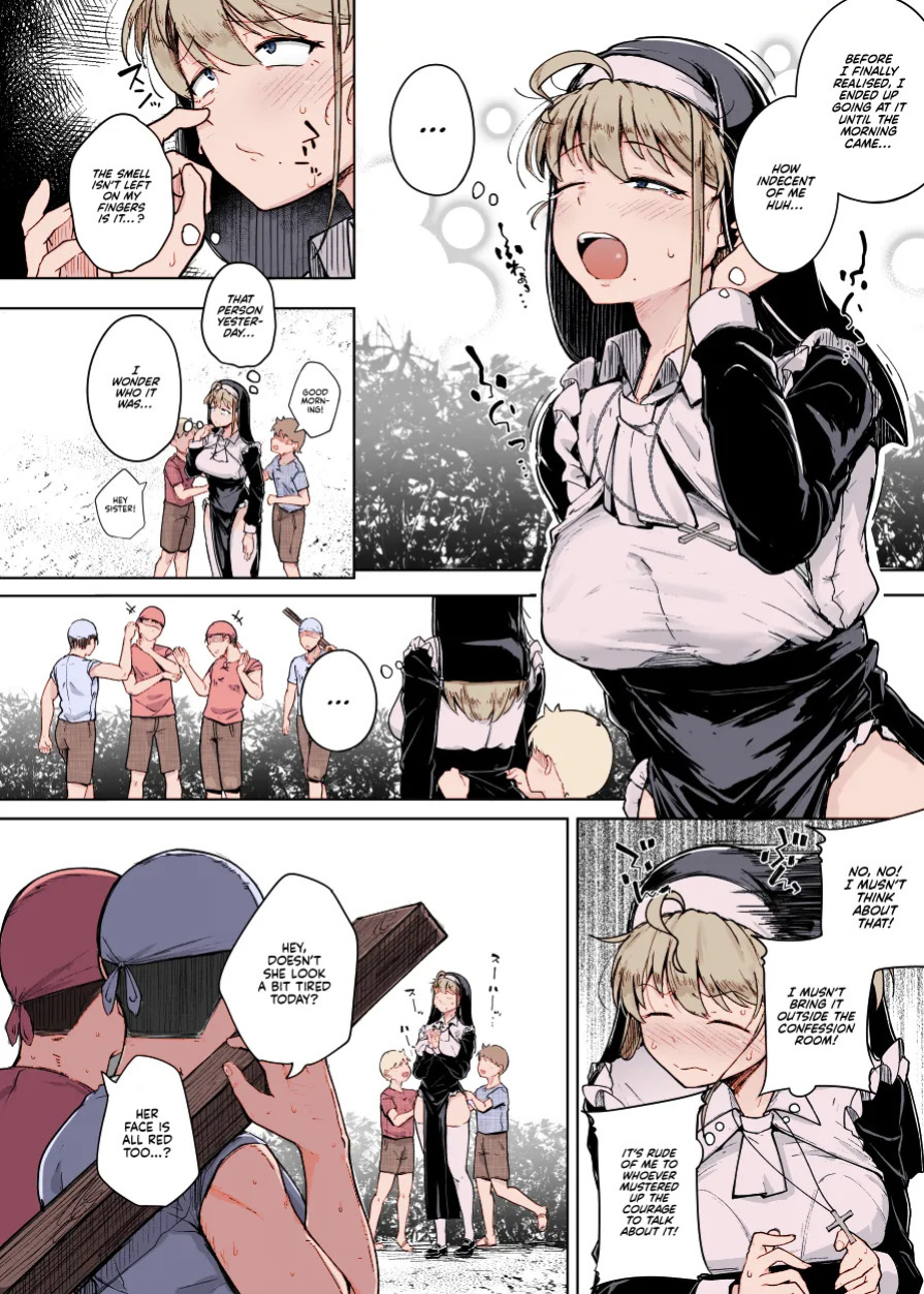 [Jikahatsudensho (flanvia)] Zange Ana | Confession Hole [English] [Kyuume] [crudeacolyte] [Colorized] [Digital]