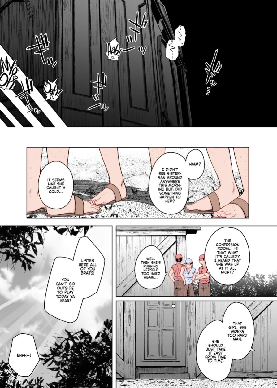 [Jikahatsudensho (flanvia)] Zange Ana | Confession Hole [English] [Kyuume] [crudeacolyte] [Colorized] [Digital]