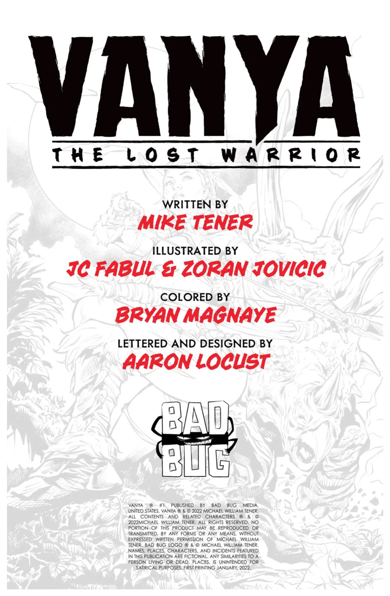 [JC Fabul][Zoran Jovicic] Vanya the Lost Warrior 01 (ENG)