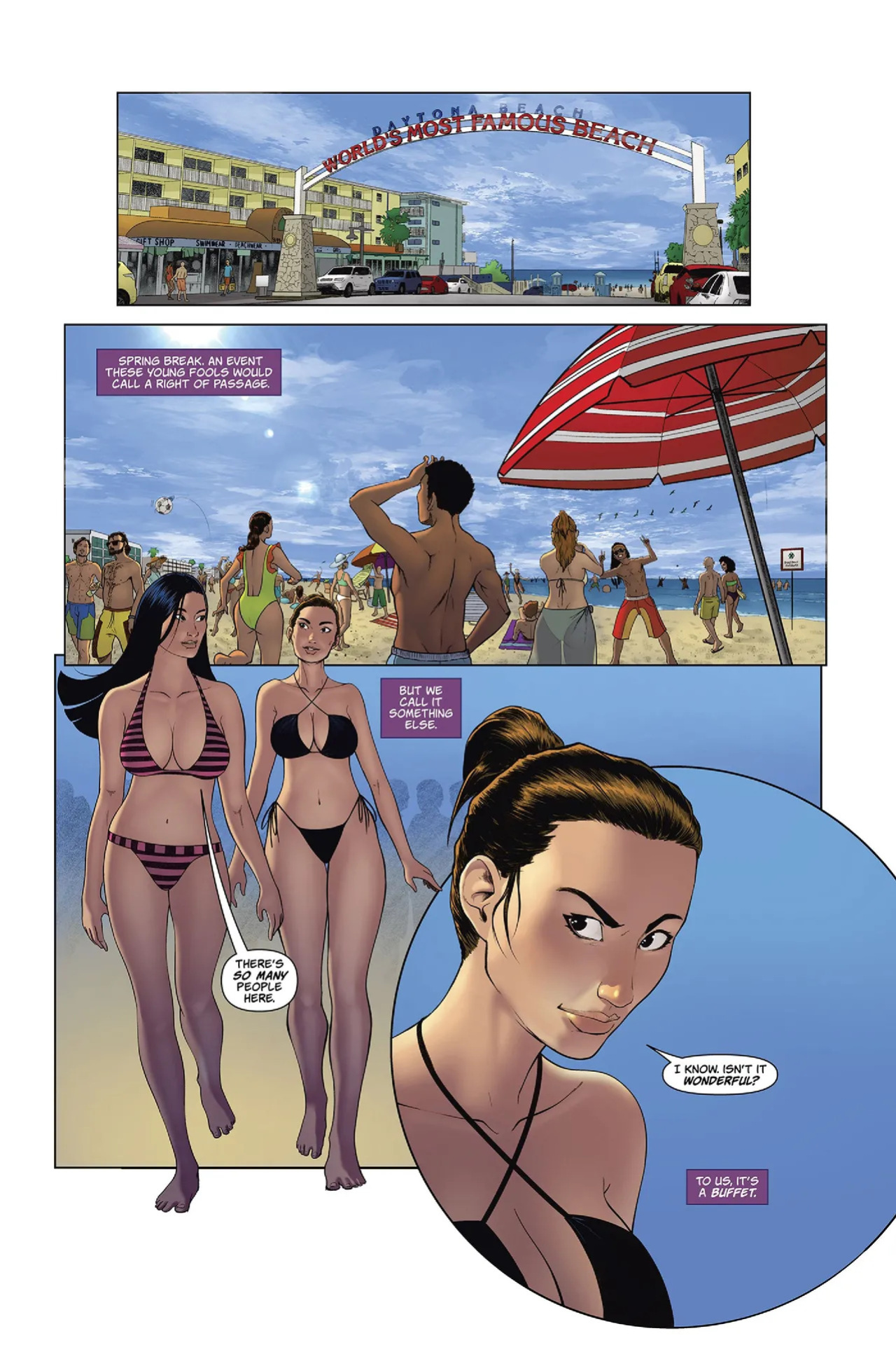[Felipe Obando] Flesh-Eating Cheerleaders: Spring Break 01 (ENG)