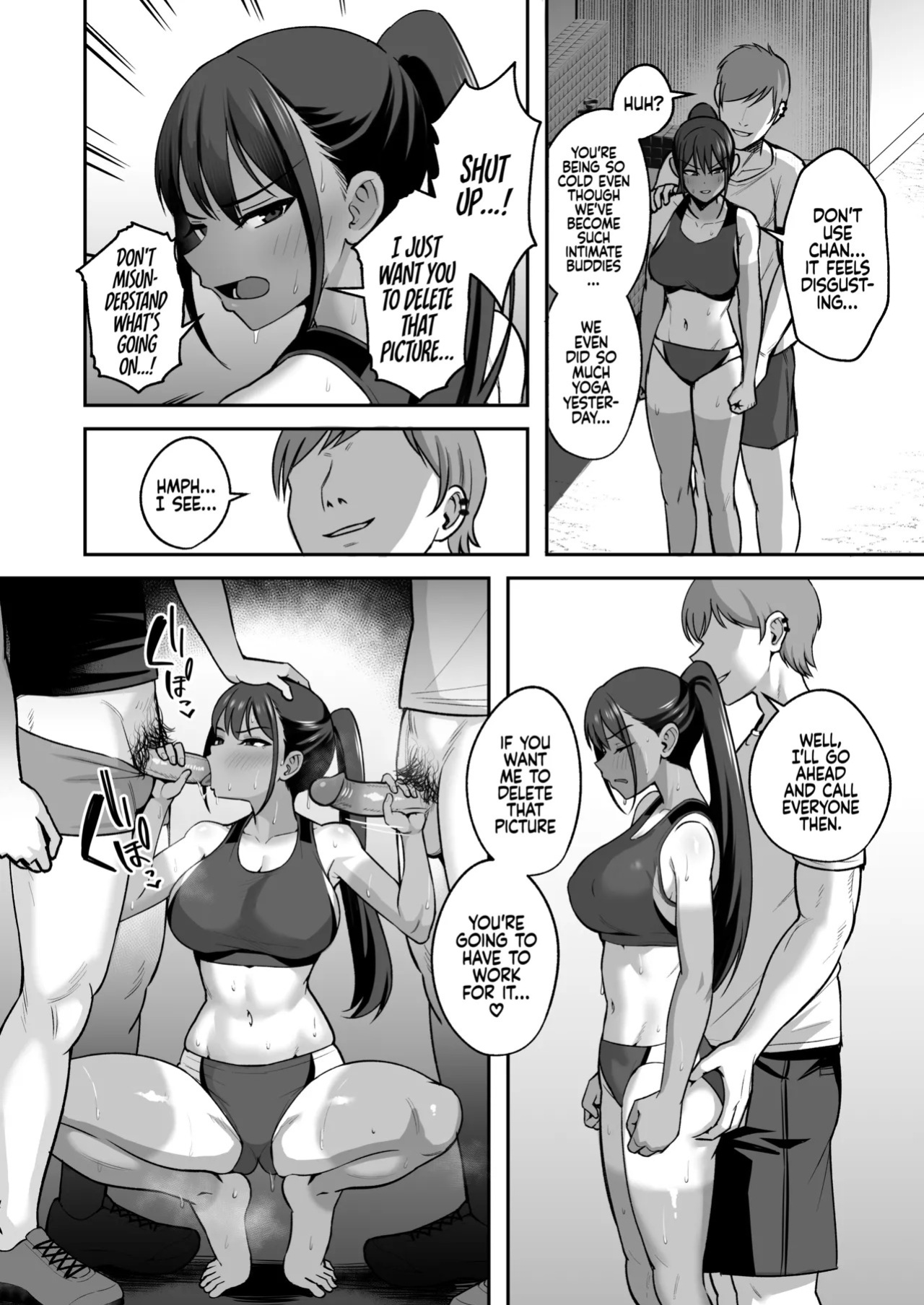 The Captain of the Track and Field Club Surrenders to a Bunch of Delinquents [English] [Coffedrug] [Digital] [Decensored]