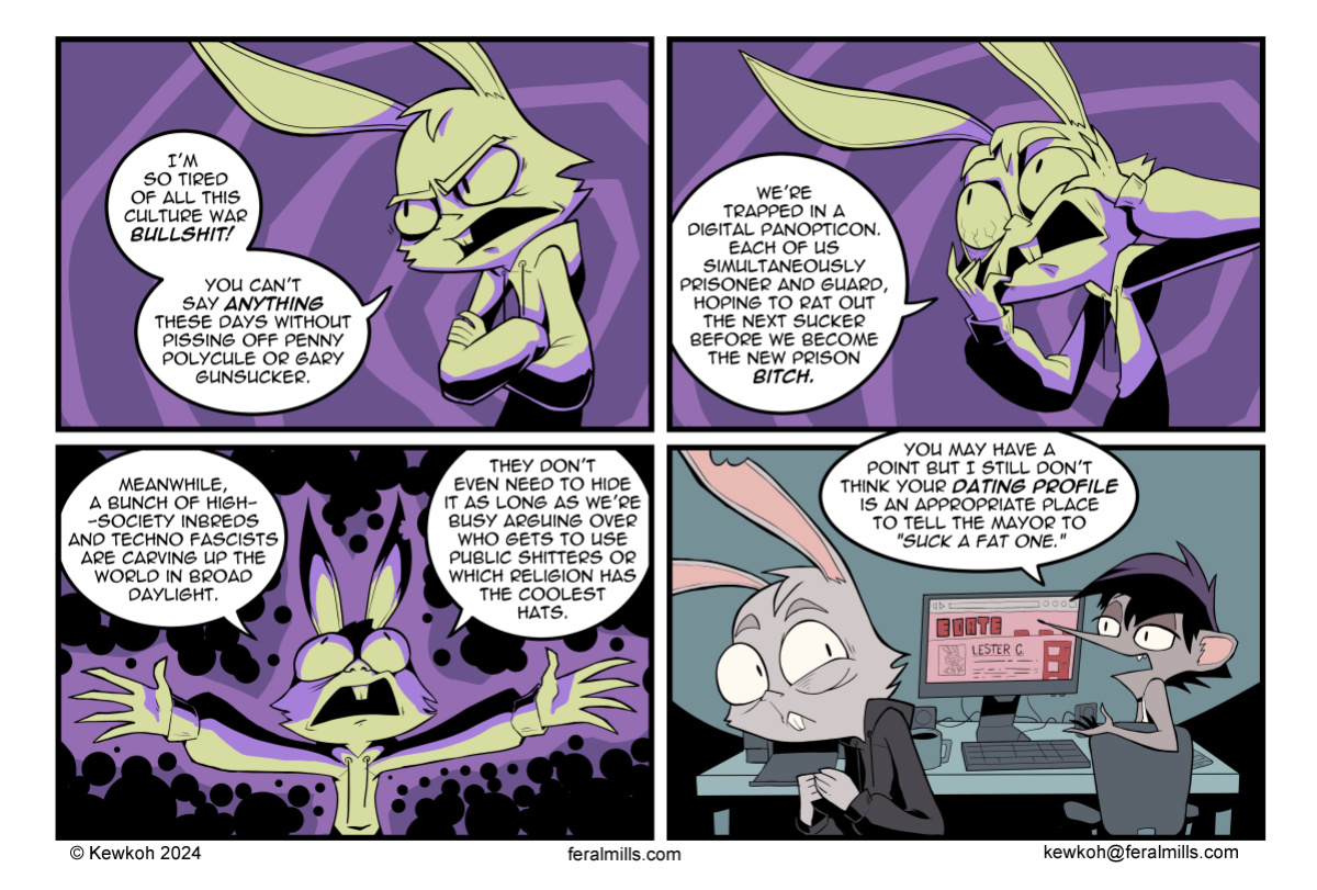 [Kewkoh] Feral Mills (ongoing)