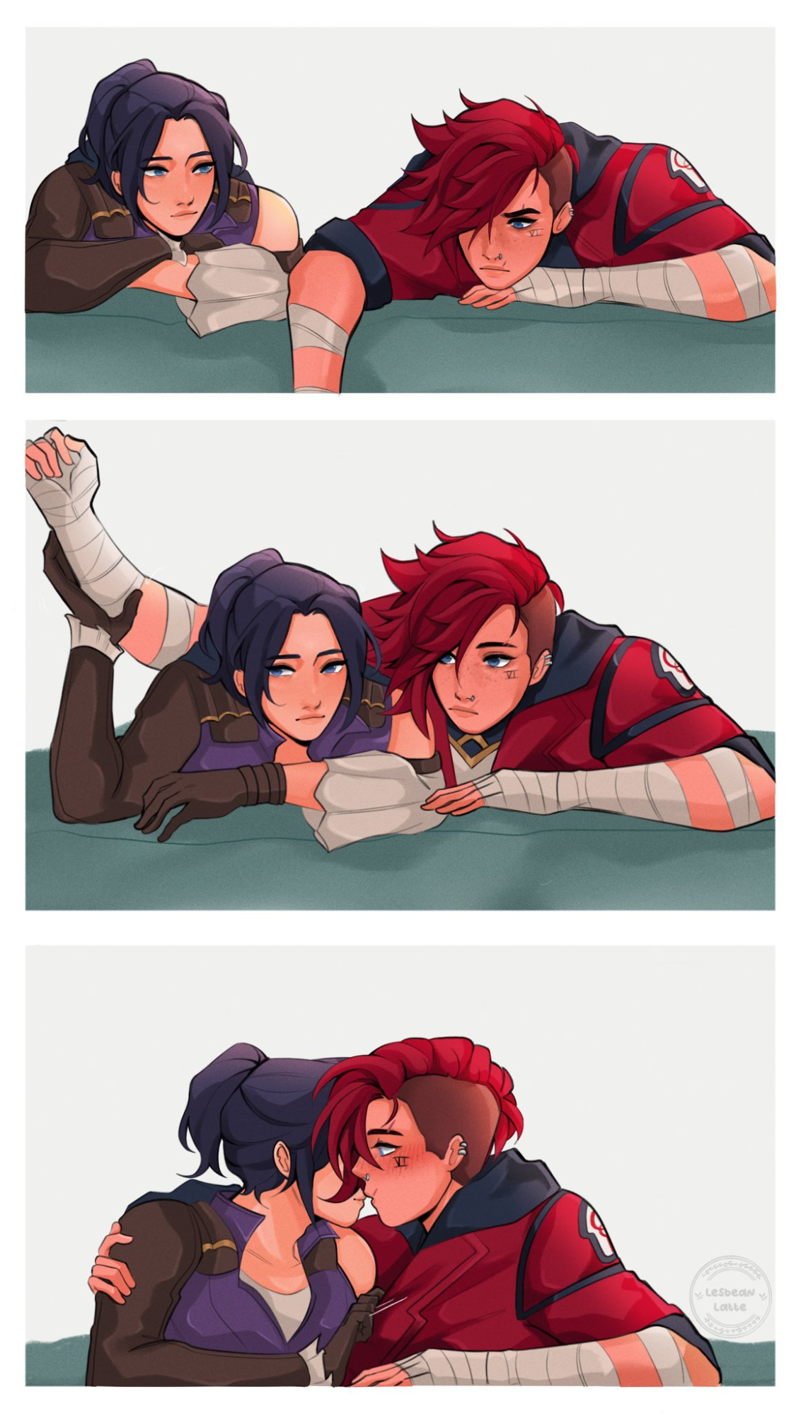 [Lesbeanlatte] Piltover's Finest (Arcane: League of Legends)