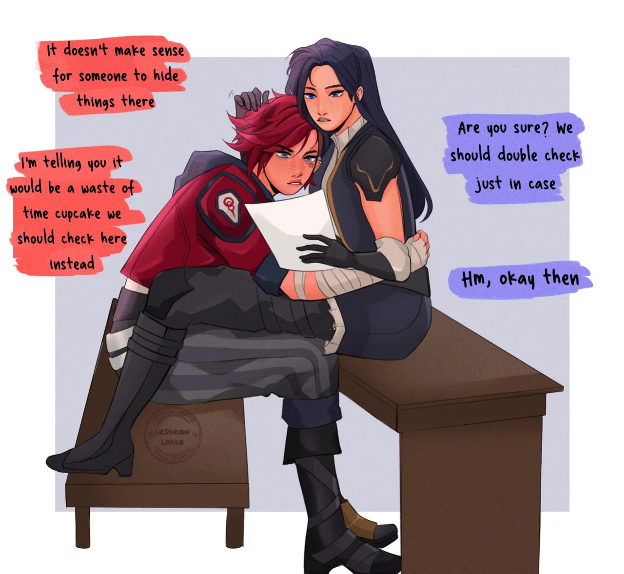 [Lesbeanlatte] Piltover's Finest (Arcane: League of Legends)