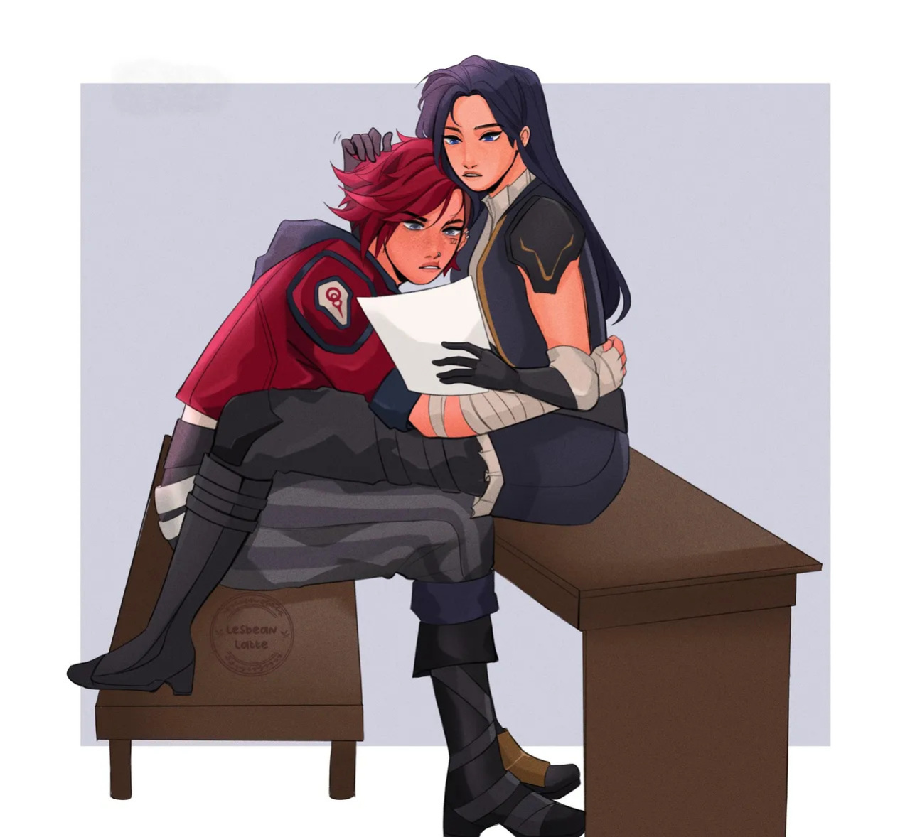 [Lesbeanlatte] Piltover's Finest (Arcane: League of Legends)