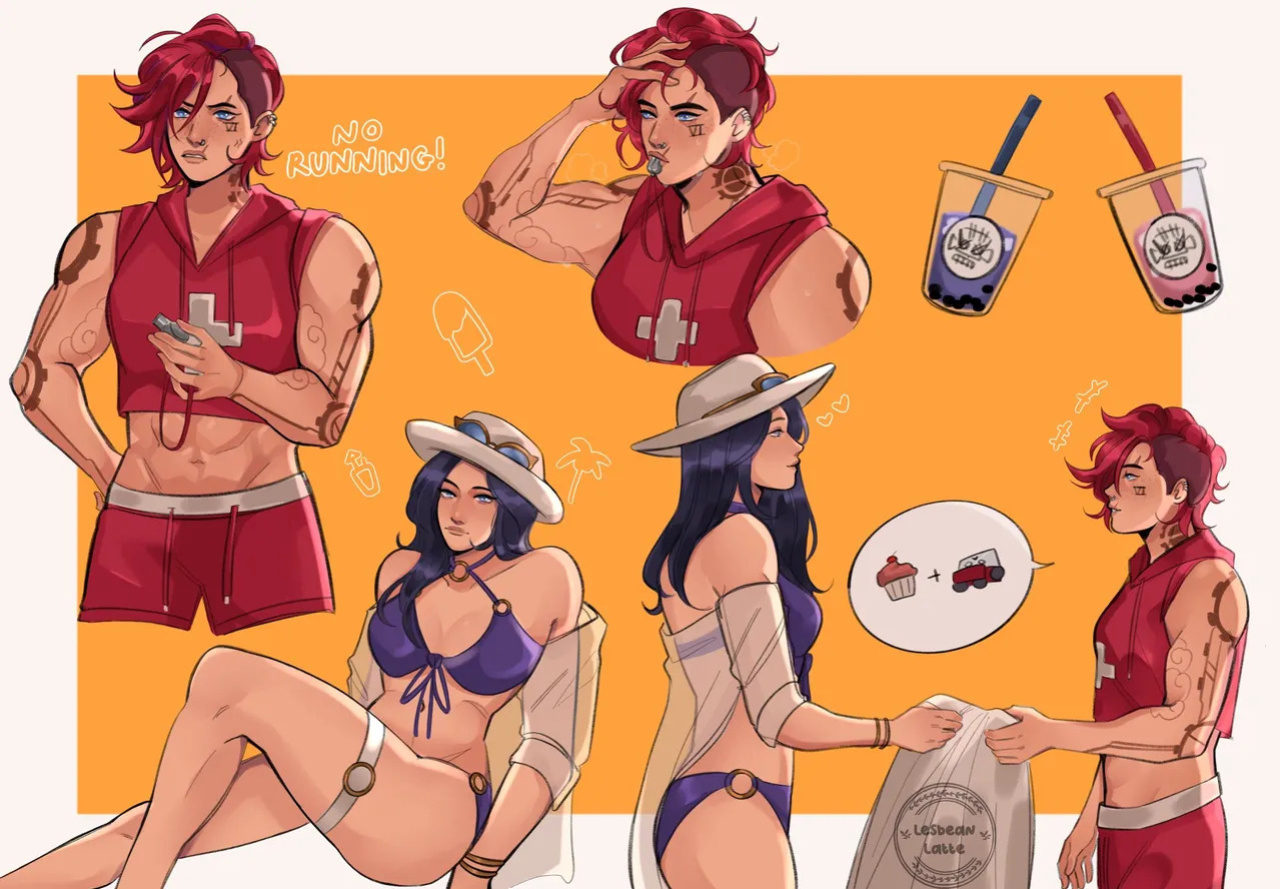 [Lesbeanlatte] Piltover's Finest (Arcane: League of Legends)