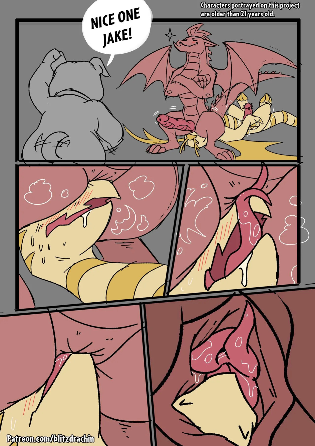 [Blitzdrachin] Dragon Lessons III (Sketch)