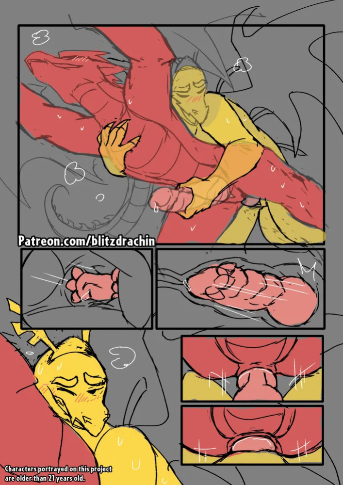 [Blitzdrachin] Dragon Lessons III (Sketch)