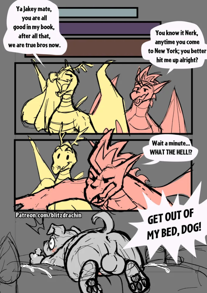 [Blitzdrachin] Dragon Lessons III (Sketch)