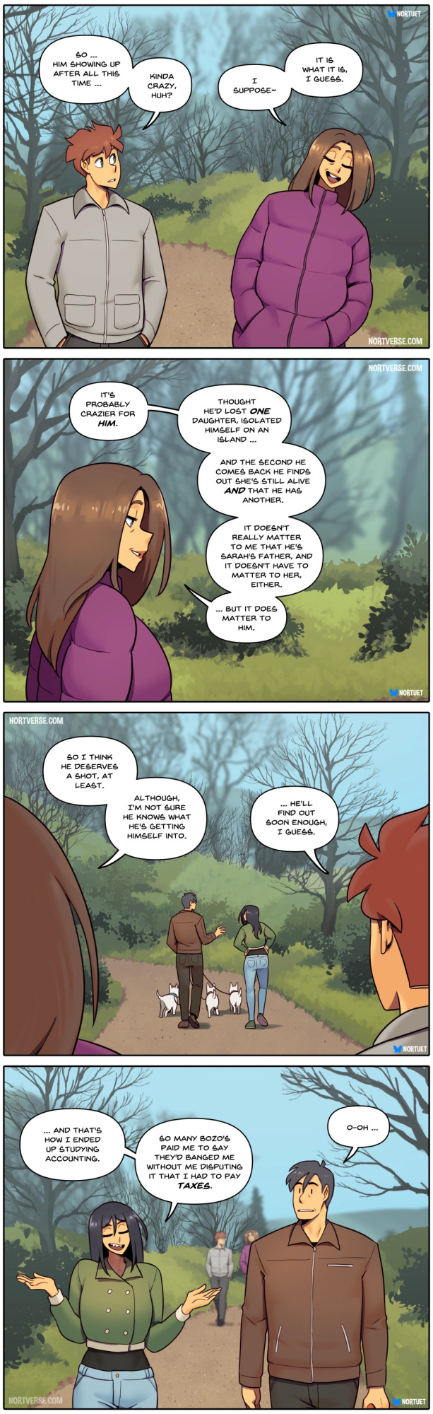 [Nortuet] Nortverse: Tara & Beverly - 4koma