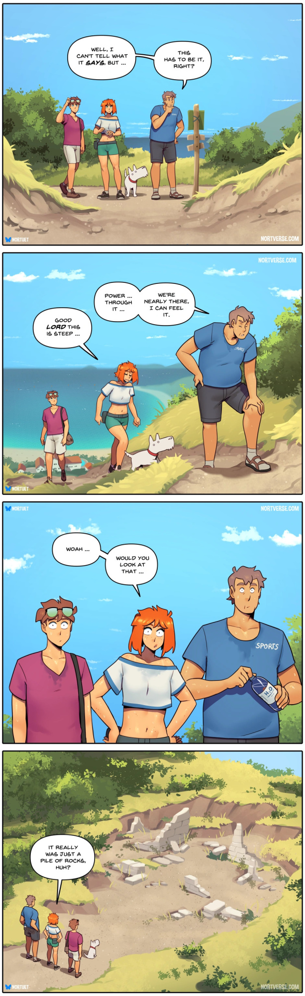 [Nortuet] Nortverse: Tara & Beverly - 4koma