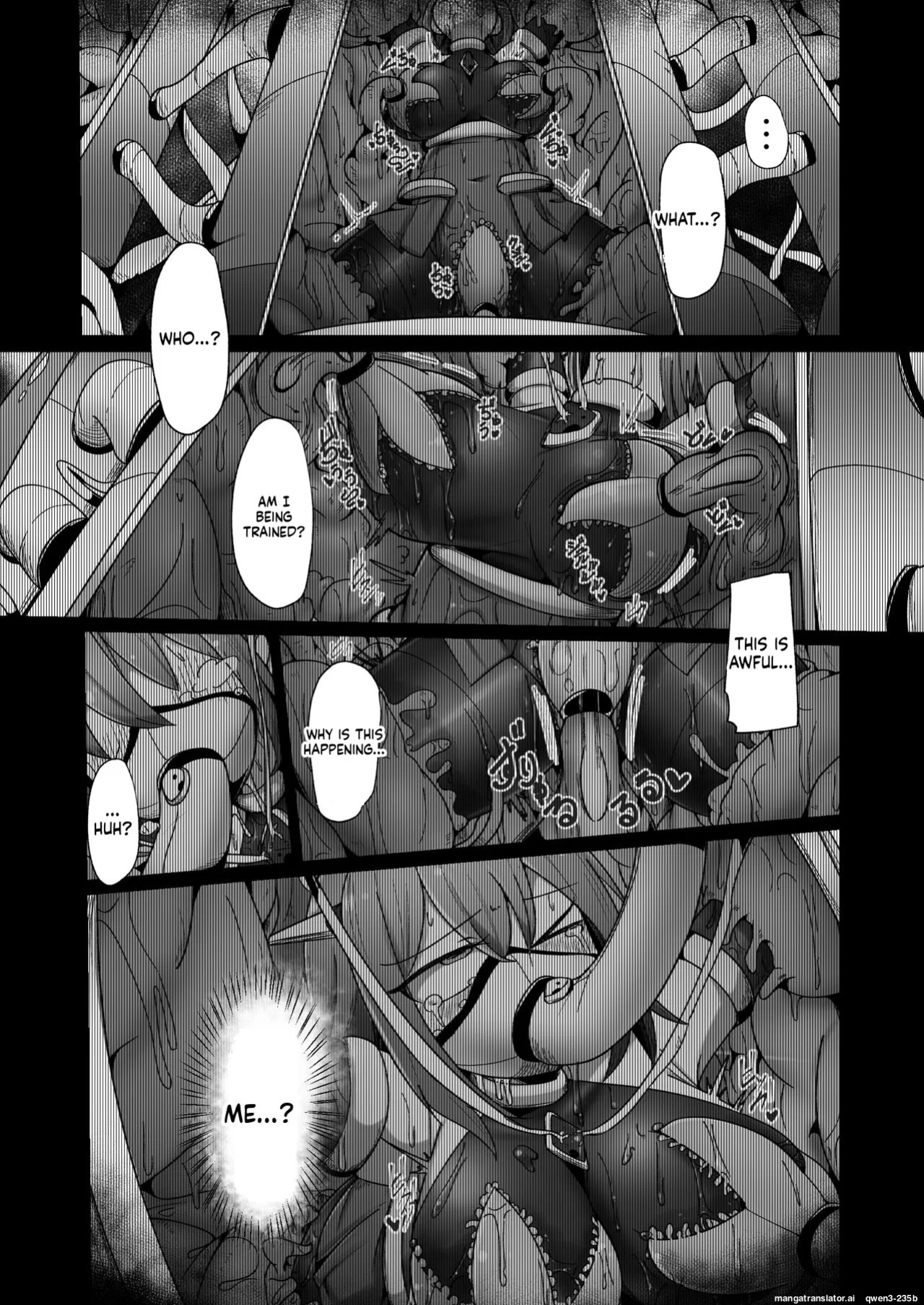 [Echie Kokufuku Aka (Monota)] Maryoku Tank Choukyou sareta Koto mo Sukkari Wasurete no Kono Ko to Teki Ajito ni Idonjau Onna Hero-chan (SCANMTL)