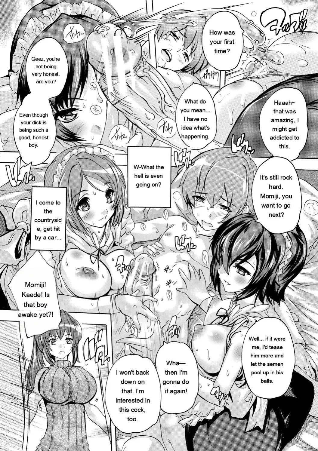[Natsuka Q-Ya] Gokujou!! Harem-kan - Excellent!! A mansion of Harem [Digital][Eng][MTL]