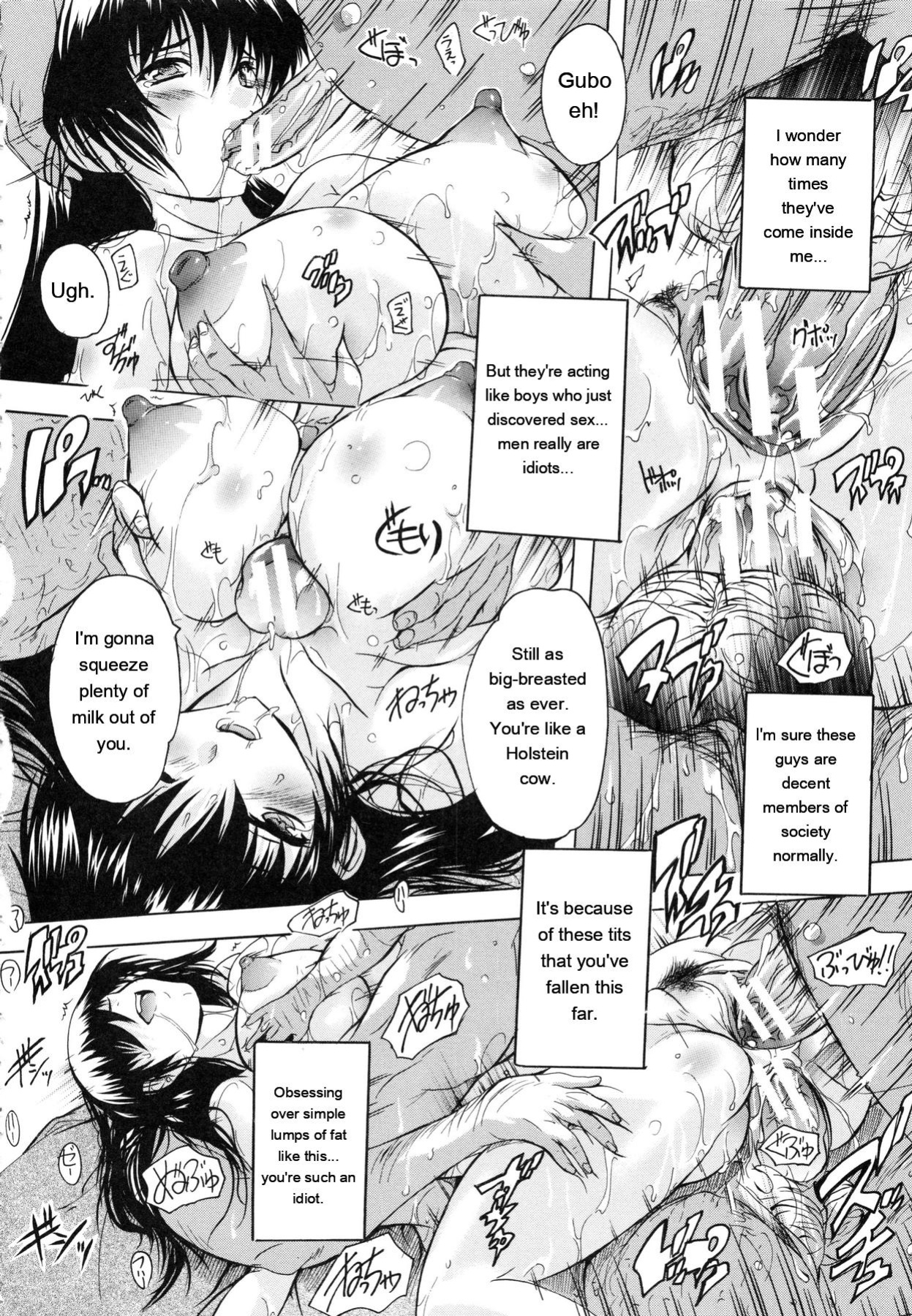 [Natsuka Q-Ya] Chichi Dorei [Eng][MTL]