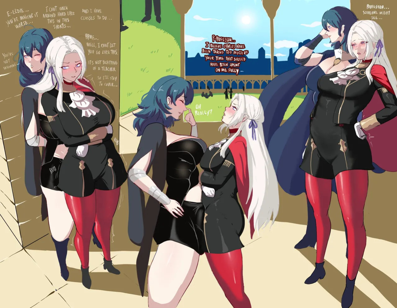 [CieloBivolta] Teacher's Pet (Fire Emblem: Three Houses)