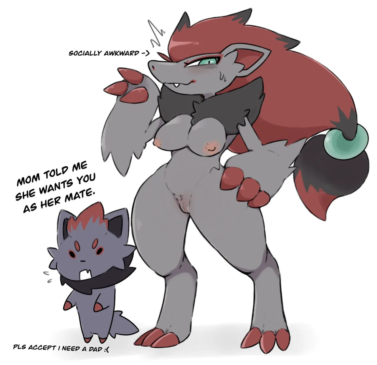 [Kkhaimenheheh] Zoroarks "Camille and Lydia" (Pokemon) (OC)
