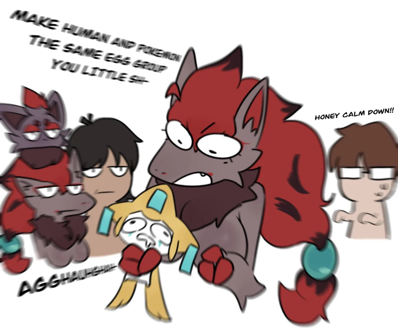 [Kkhaimenheheh] Zoroarks "Camille and Lydia" (Pokemon) (OC)