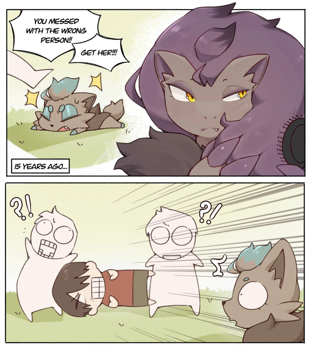 [Kkhaimenheheh] Zoroarks "Camille and Lydia" (Pokemon) (OC)