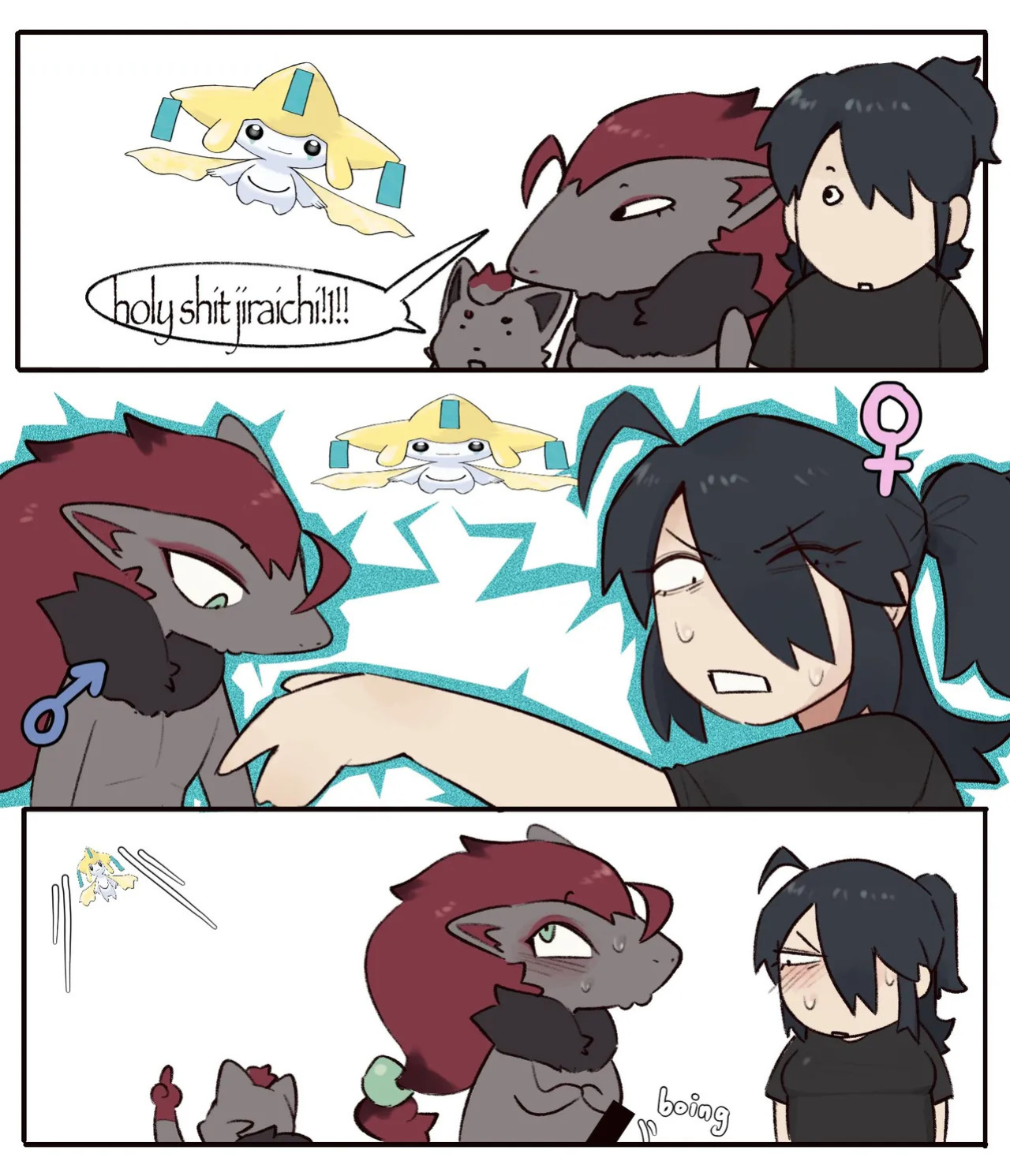 [Kkhaimenheheh] Zoroarks "Camille and Lydia" (Pokemon) (OC)
