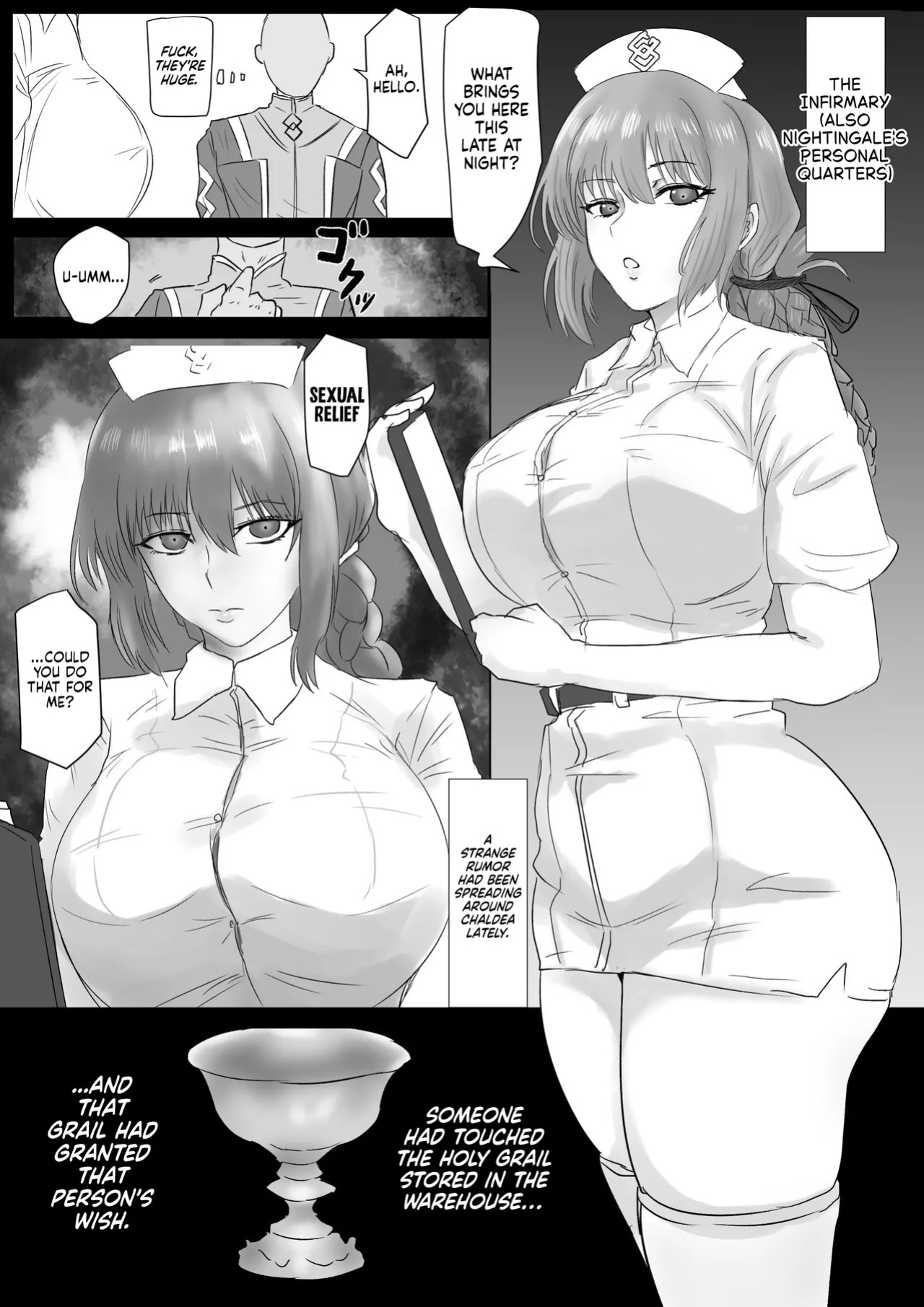 [Tomii Roba] Nightingale (Fate/Grand Order) [English] [NudeSalad]