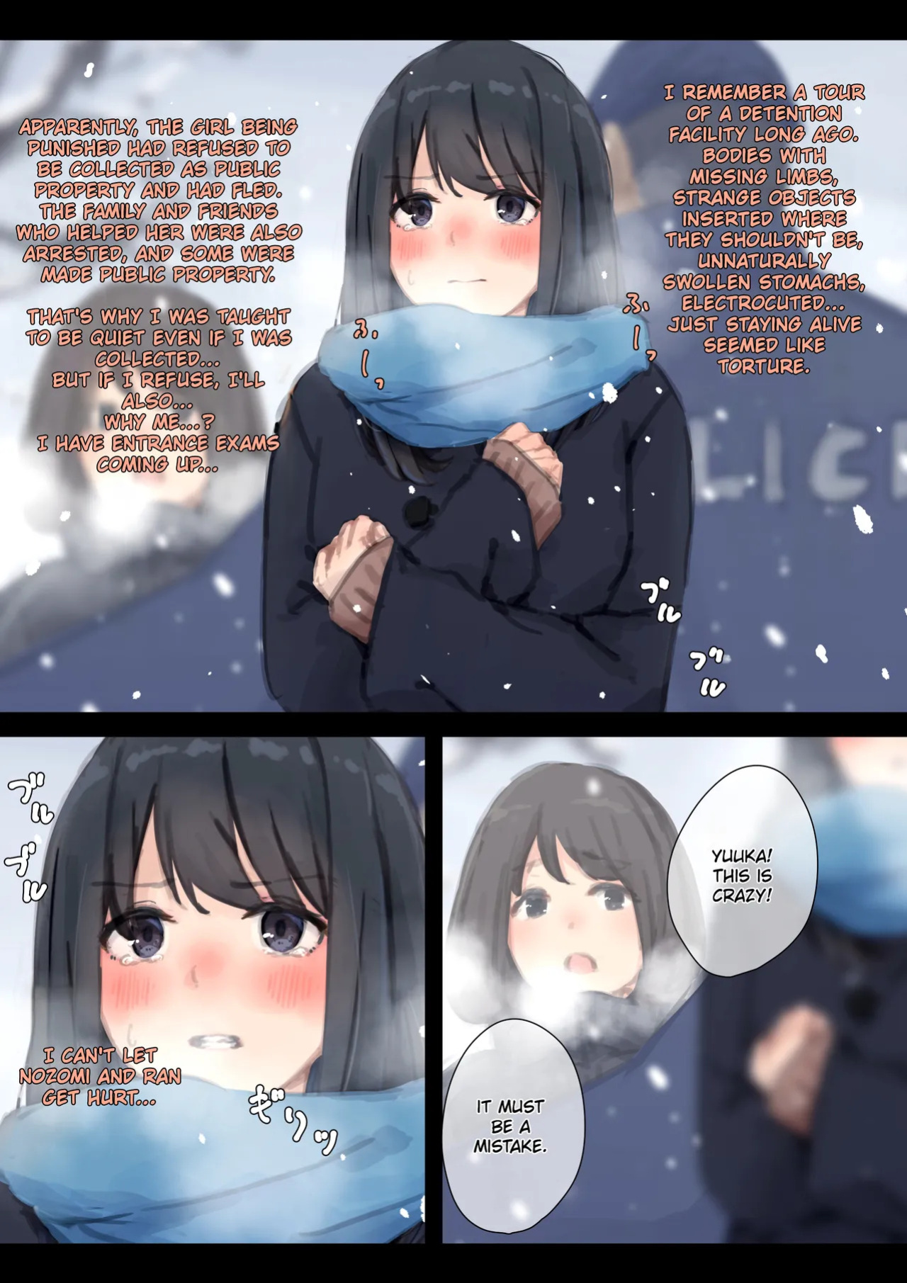 [Yukimaruya (Yukimuramaru)] Kouyuubutsu Shoujo Bangaihen Yuki no Naka no Choushuu | [Yukimaruya (Yukimuramaru)] Public Property Girls Side Story-Collection in the Snow [English]