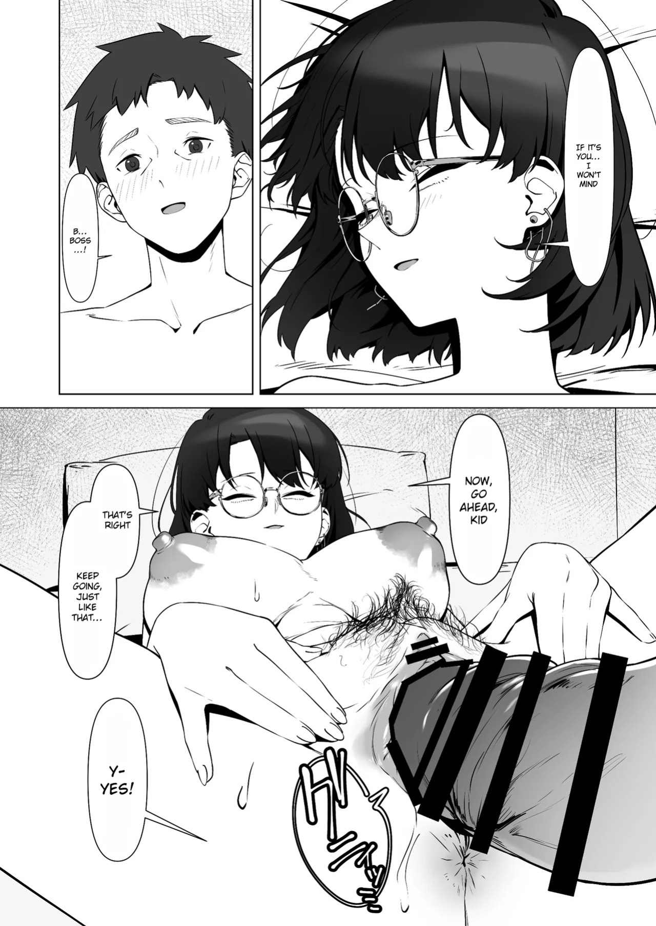 [Shiruo Gumi (Yugudora Shiruo)] My first sexual experience was with the boss of the cafe I’d been going to for 16 years [English] [Rei Scans]