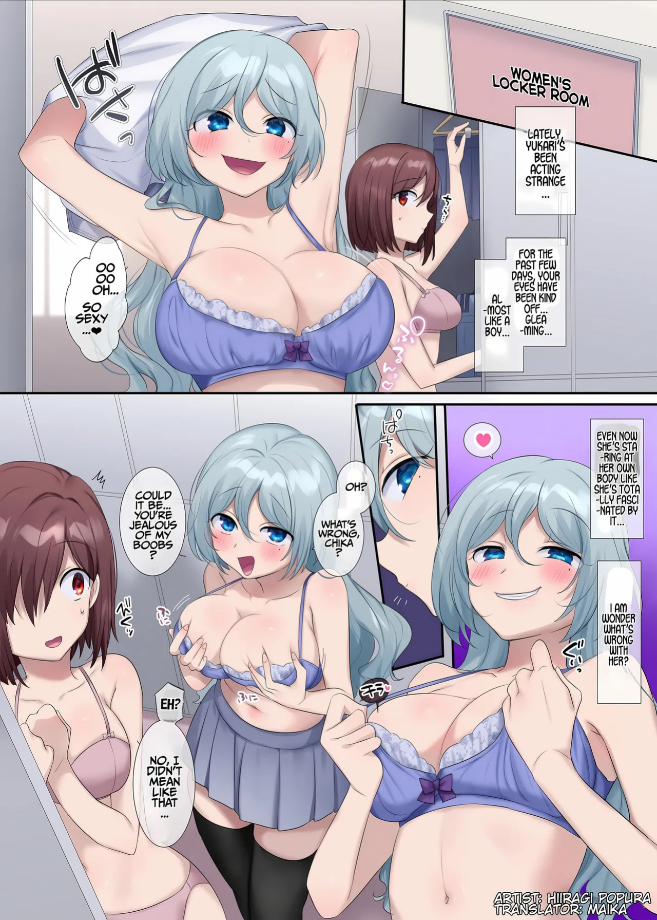 [Hiiragi Popura] Gensaku dare da? Kikaku | Who is the Original Author? Project (TS sakuhin baraethi pakku! nyotai ka＆ hyouietc…＋α) [English] [Maika]