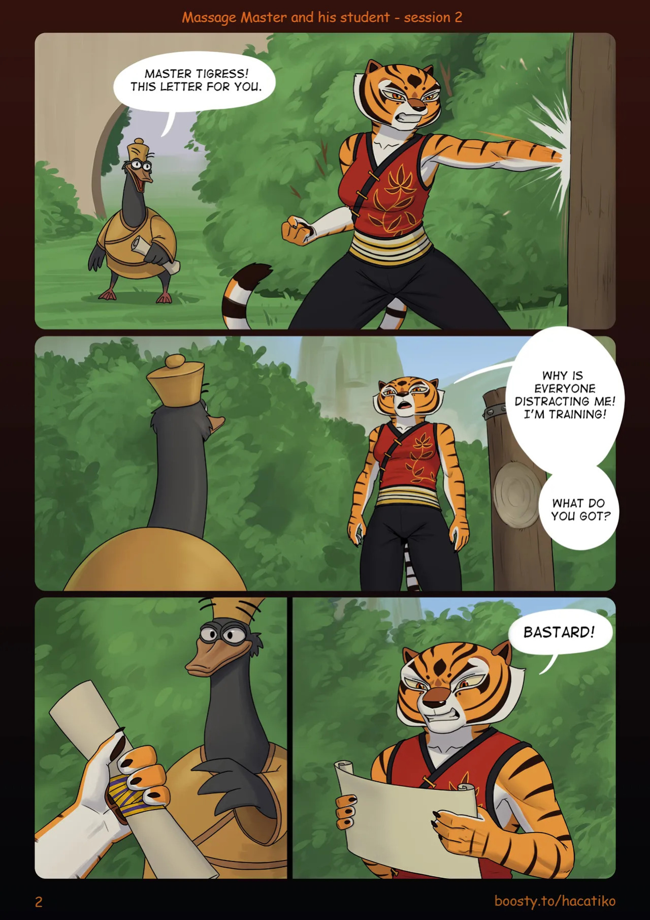 [Hacatiko] Massage master and his student - Session 2 (Kung Fu Panda)