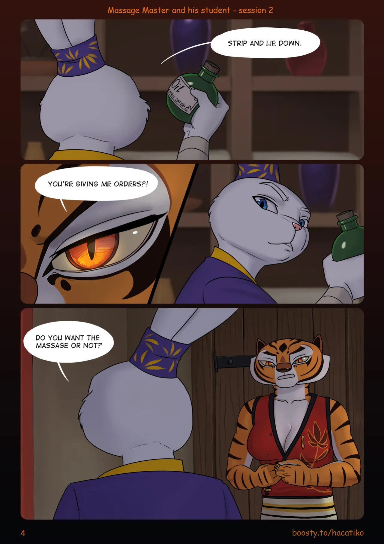 [Hacatiko] Massage master and his student - Session 2 (Kung Fu Panda)