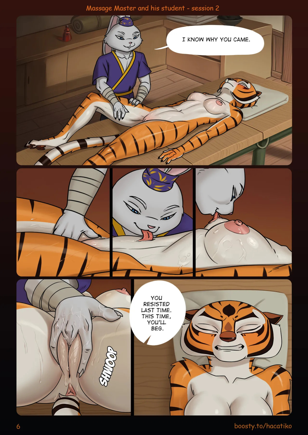 [Hacatiko] Massage master and his student - Session 2 (Kung Fu Panda)