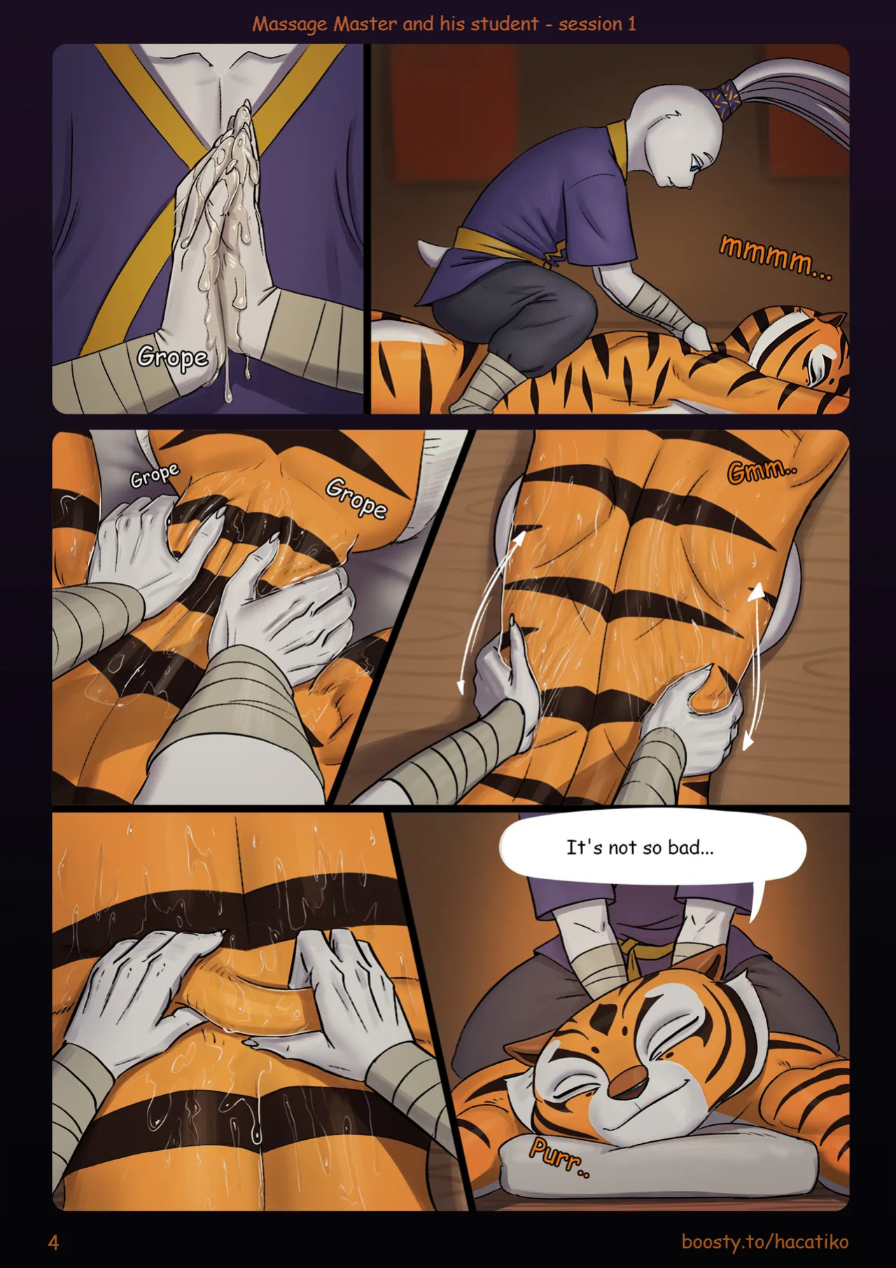 [Hacatiko] Massage master and his student - Session 1 (Kung Fu Panda)
