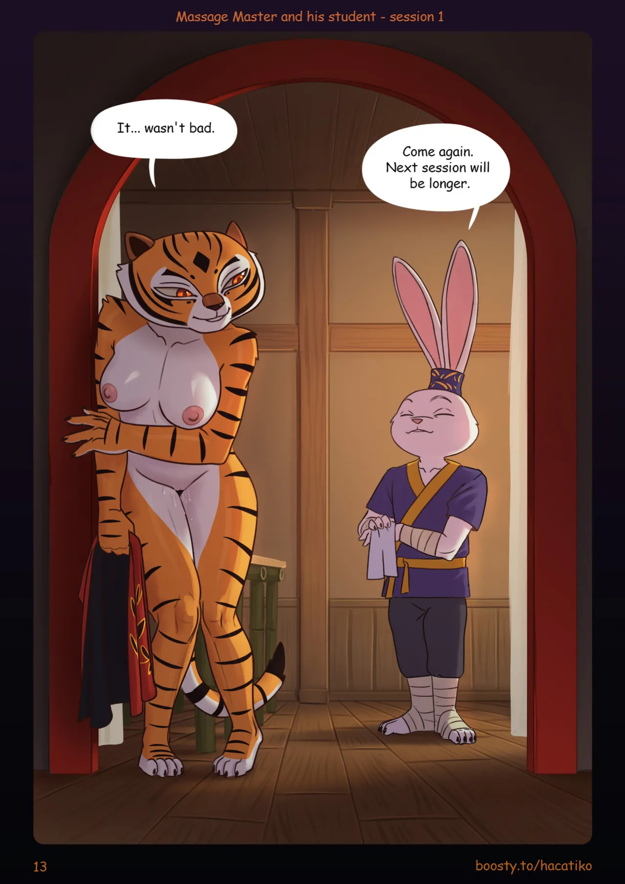 [Hacatiko] Massage master and his student - Session 1 (Kung Fu Panda)