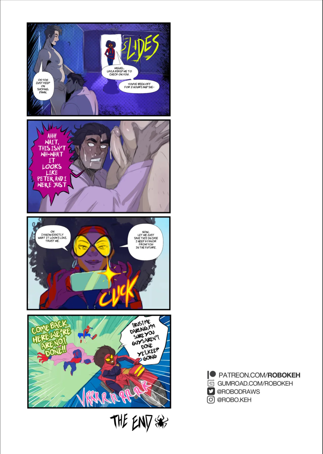 [Robokeh] Spiderdads (Spider-Man_ Across the Spider-Verse)