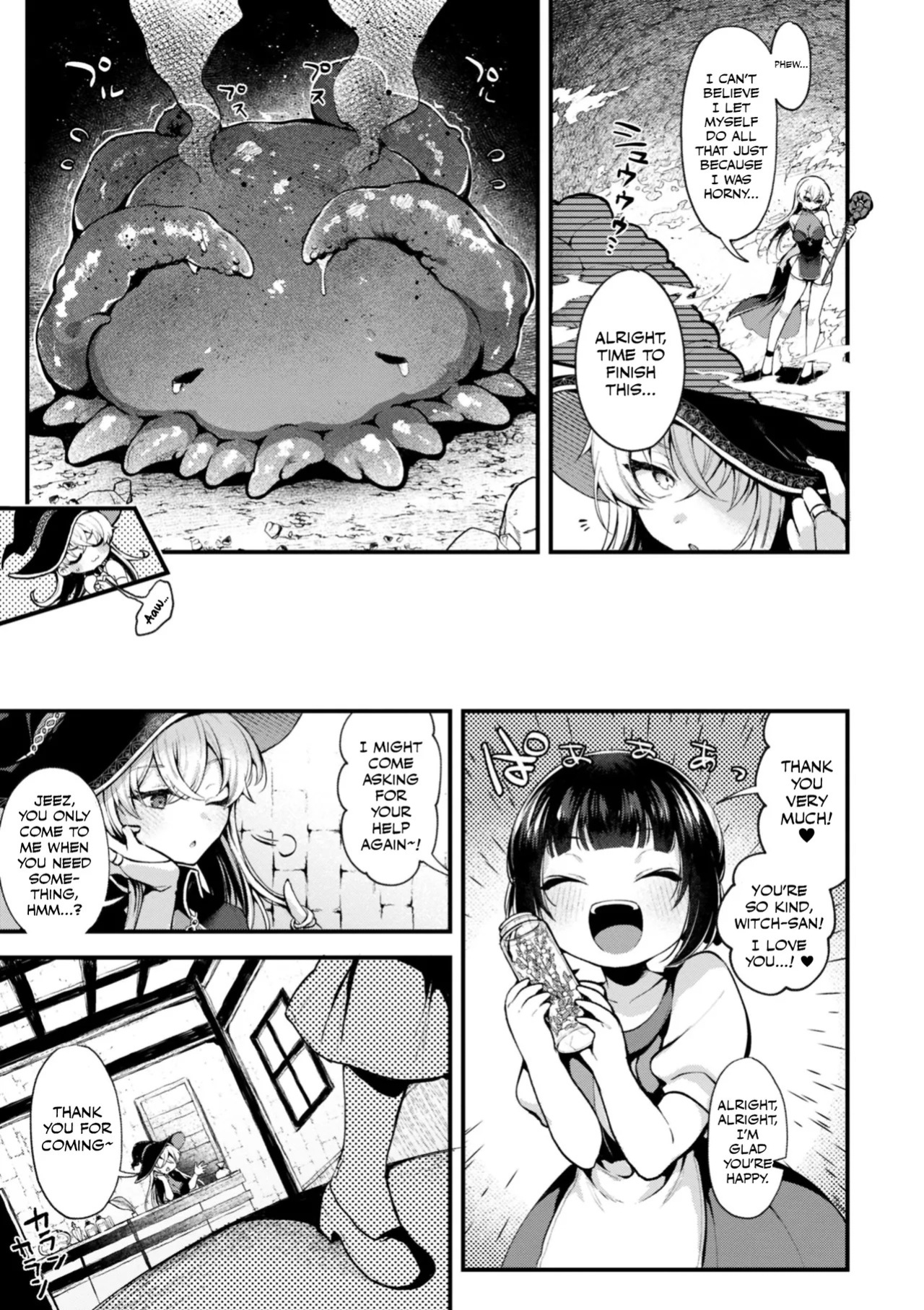 [Myamo] Majo no Himitsu (Koko wa Midara na Isekai desu.) [English] [Hoshi Scans] [Digital]